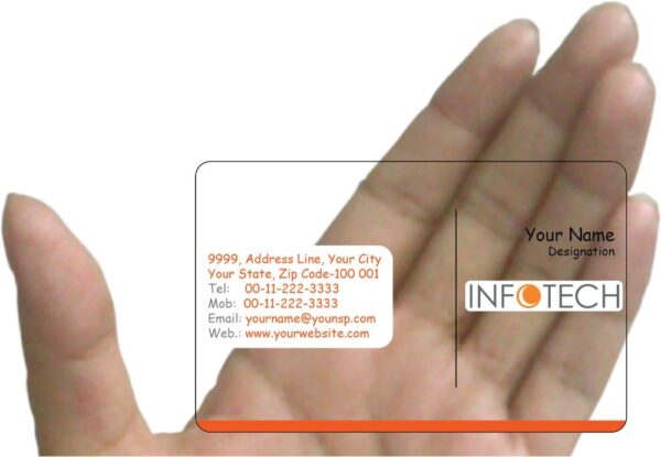 Customize Plastic Business Card - Image 3