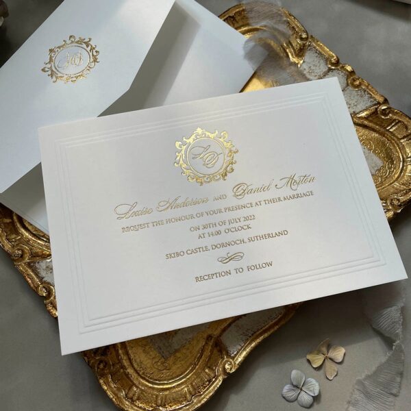 Embossed Wedding Card Printing - Image 5