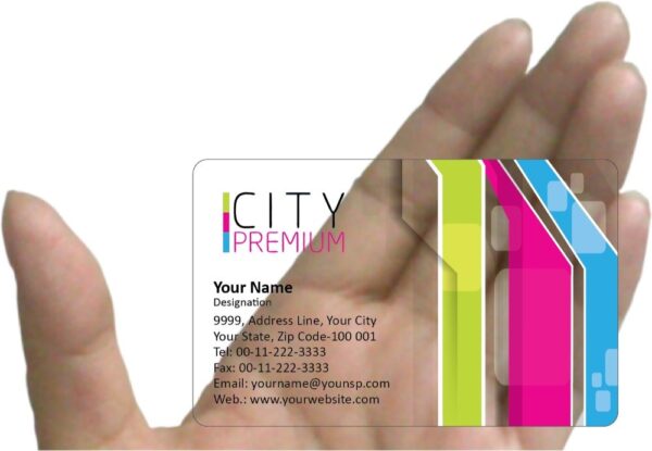 Customize Plastic Business Card - Image 2