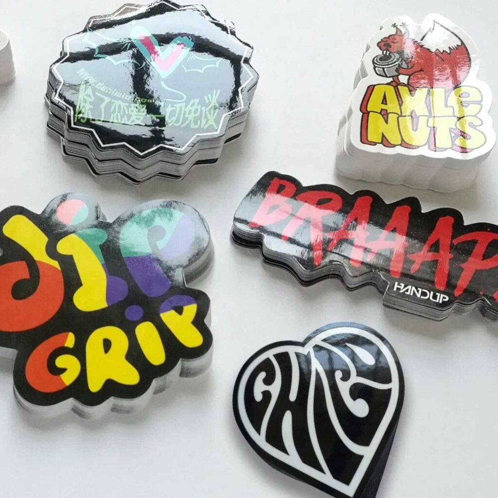 Screen Printing PVC Stickers