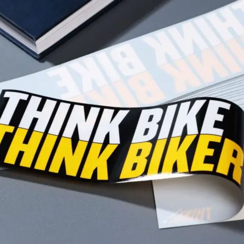 Screen Printing Paper Stickers